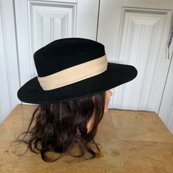 Vintage Womens Hat Glenover Fawn Tra-Felt 100% Wool with Ribbon main image 6
